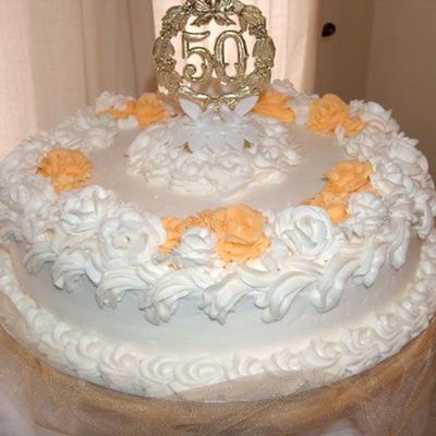 50Th Wedding Anniversary Cake