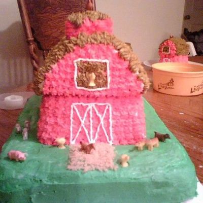 Barn Yard Cake