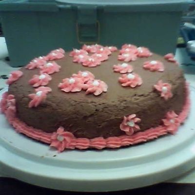 Swirl Flower Cake