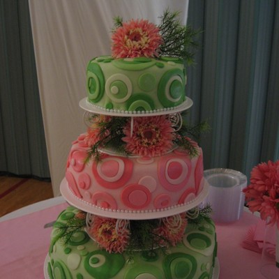 Pink & Green Fondant Fun
