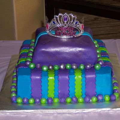 Princess Birthday Cake - Sweet 13
