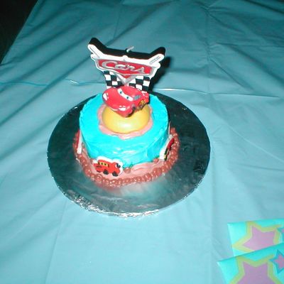 Small Cars Bithday Cake
