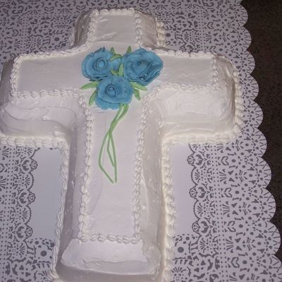 Cross Wedding Cake