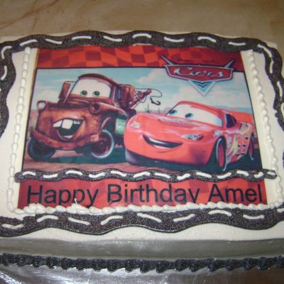Cars Cake.