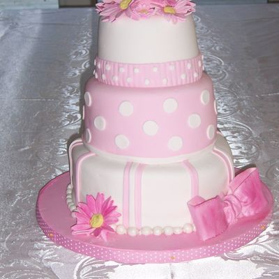 Pink Birthday Cake