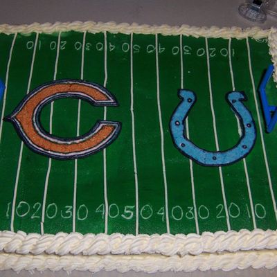 Super Bowl Cake