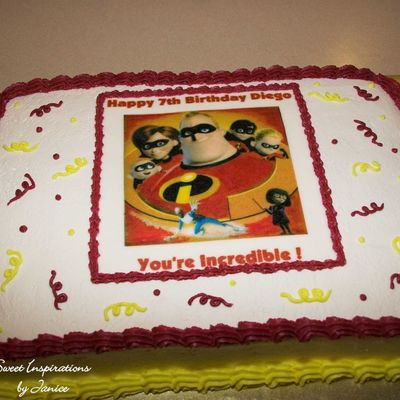 Incredibles Cake