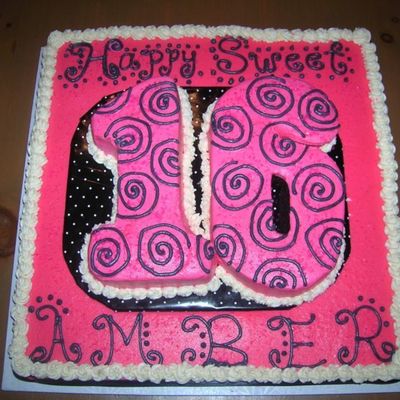 Sweet 16 Cake