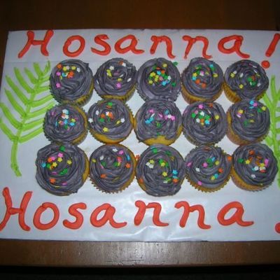 Palm Sunday Cupcakes