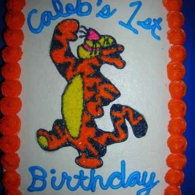 Tigger 1St Birthday