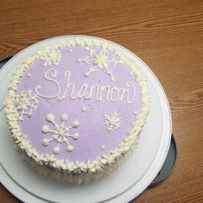 Snowflake Cake For Shannon