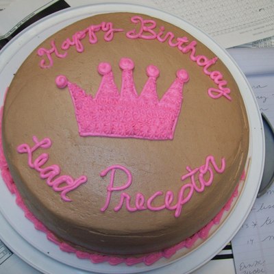 Jann The Lead Princess Preceptor Birthday Cake