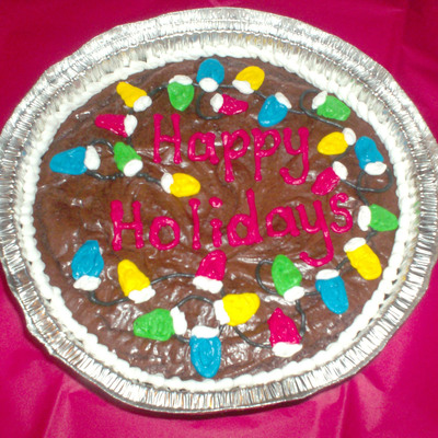 Xmas Lights Brownie