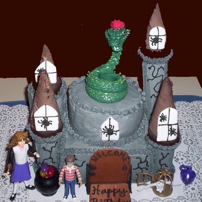 Harry Potter Castle Cake