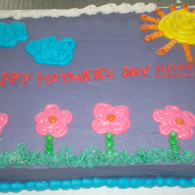 My Daughters First Cake