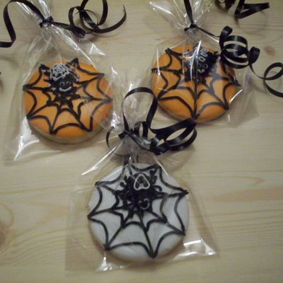 Spider Web Cookies