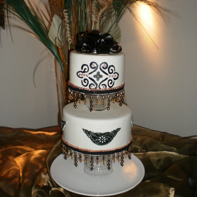 Chandelier Wedding Cake