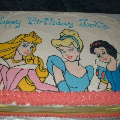 Disney Princess Cake