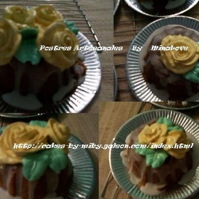 Yellow Rose Cupcake