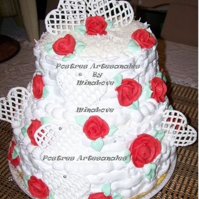 Rose And Hearts