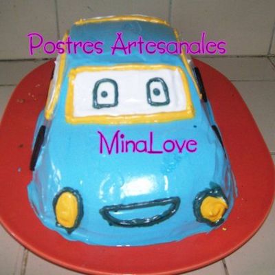 Blue Vintage Car