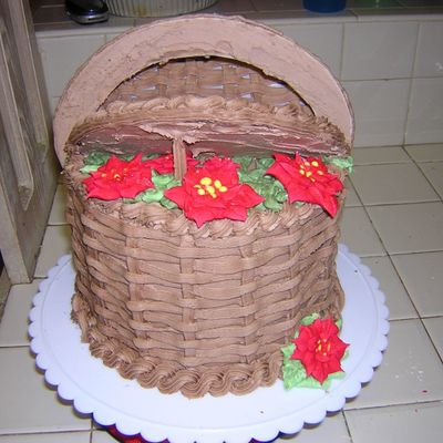 Poinsetta Cake