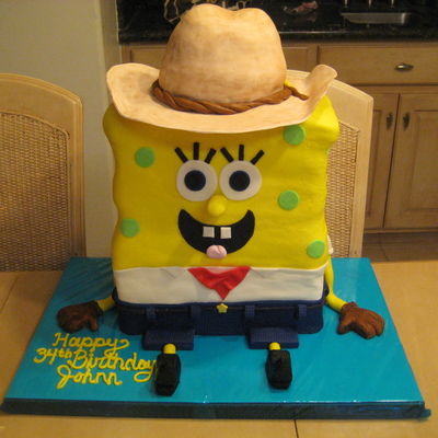 Cowboy Spongebob