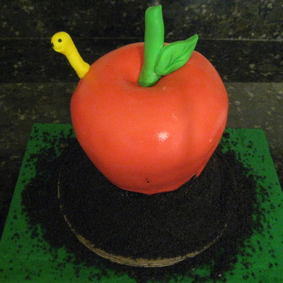 Apple With A Worm