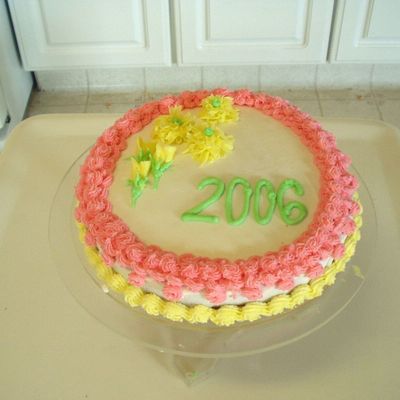 2006 Cake Using Flowers From Course 2