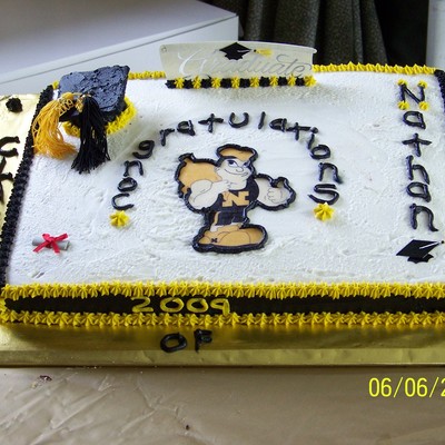 My Nephew's Graduation Cake