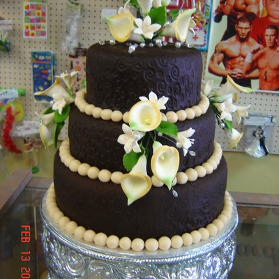 Bizcocho De Pasta Laminada En Chocolate