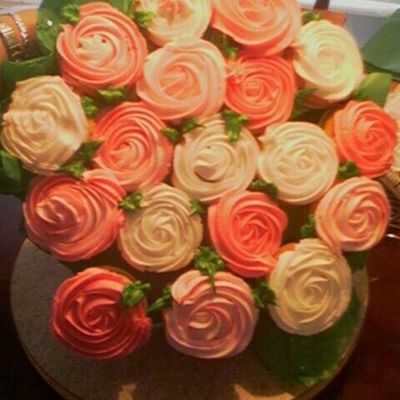 1St Cupcake Bouquet