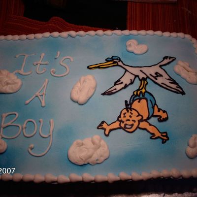 Its A Boy Stork