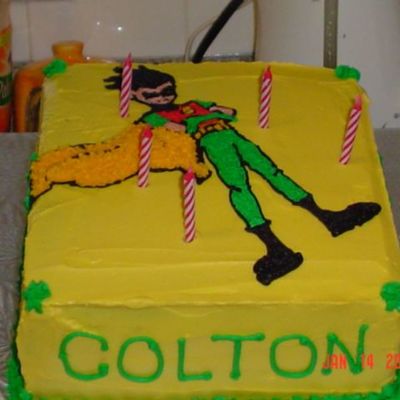 Teen Titans 5Th Birthday Cake