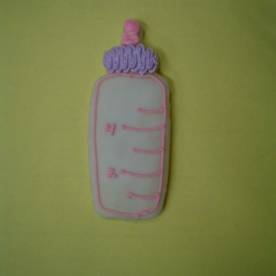 Baby Bottle Cookie