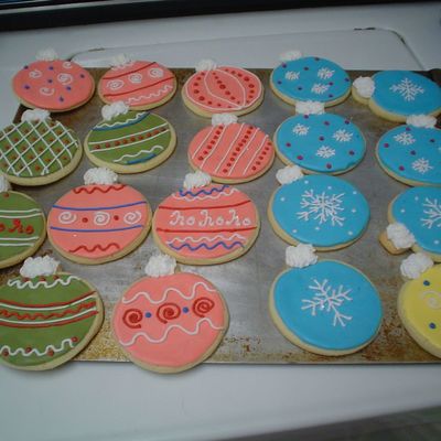 Christmas Ornament Cookies