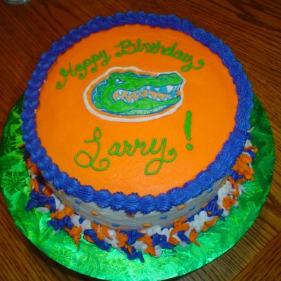 Larry's Gator Cake