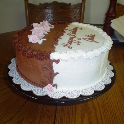 Half N Half Cake