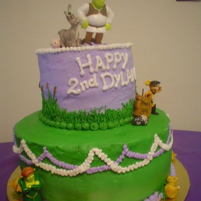 Shrek Cake