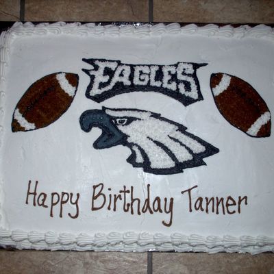 Philadelphia Eagles Cake