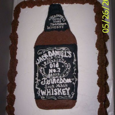 Jack Daniels Cake