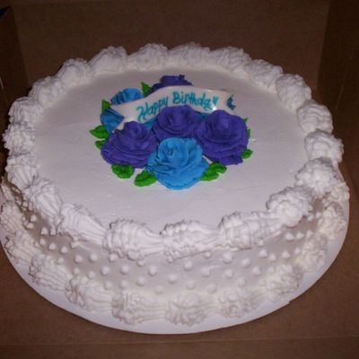 Purple And Blue Roses