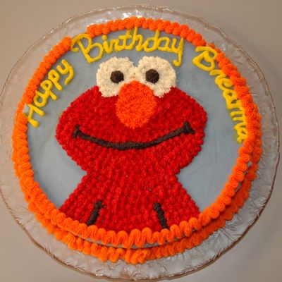 Elmo Birthday Cake