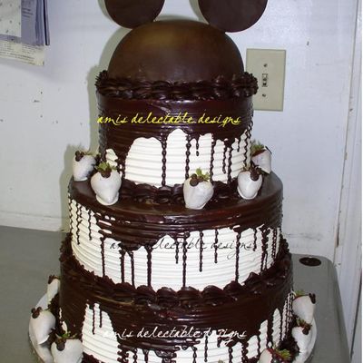 Mickey Mouse Grooms Cake
