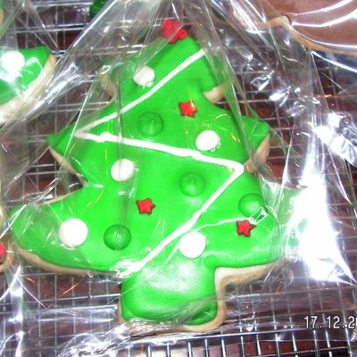 Christmas Tree Cookies
