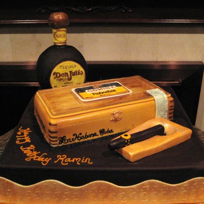 Cigar And Tequila Birthday Party