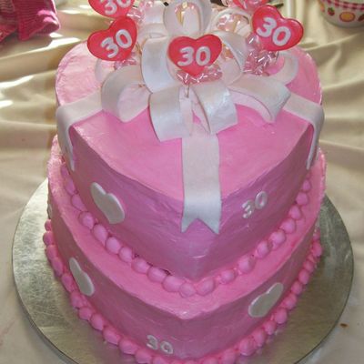 Happy 30Th Birthday / Valentine's Cake