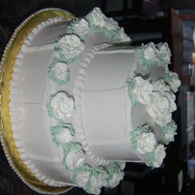 Simple Wedding Cake