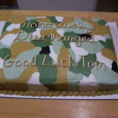 Camo Cake