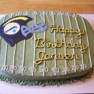 Pittsburg Steelers Cake